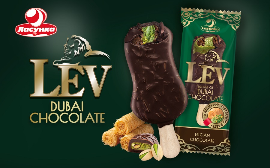 Морозиво LEV Dream of DUBAI CHOCOLATE